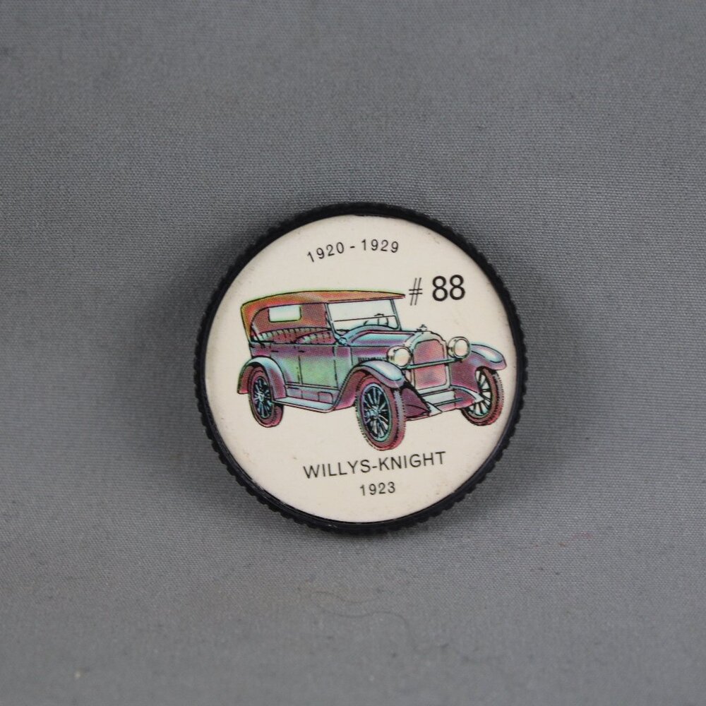 Jello Car Coins - # 88 of 200 - The Willys-Knight (1923)